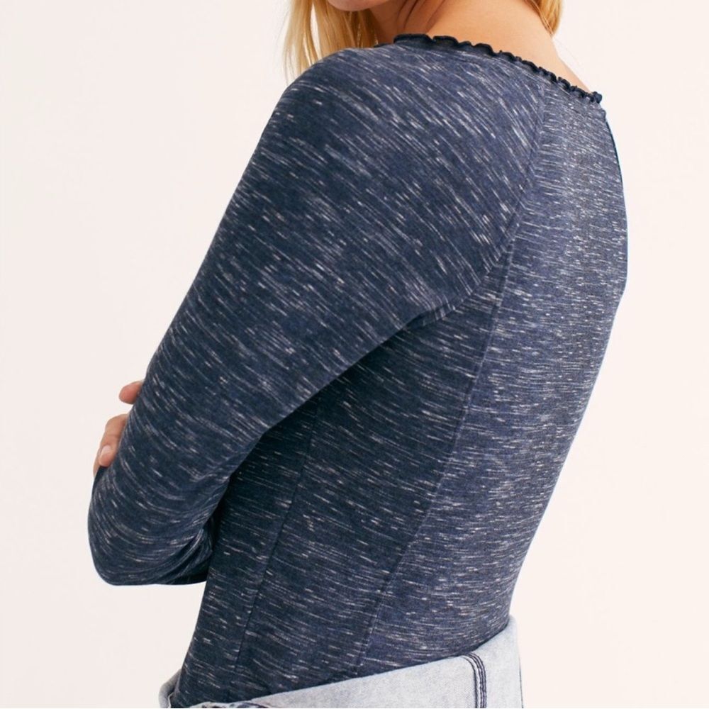 Free People Roxy Henley Top - Picture 2 of 7